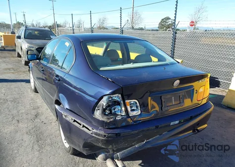 2005 BMW 325I z USA, uszkodzony, nr VIN WBAAZ33445KW76891